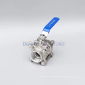 Stainless Steel 3 Piece Ball Valve BSPP